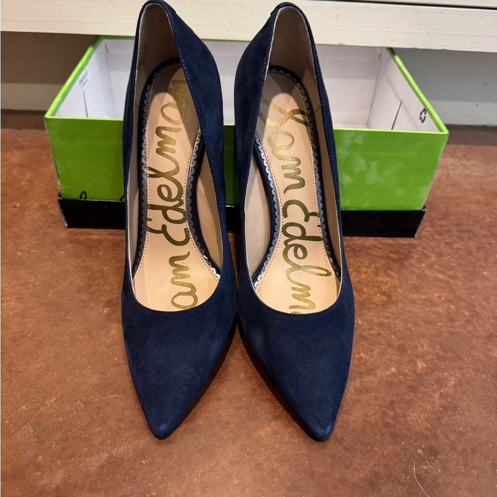 Sam Edelman Dark Blue Heels